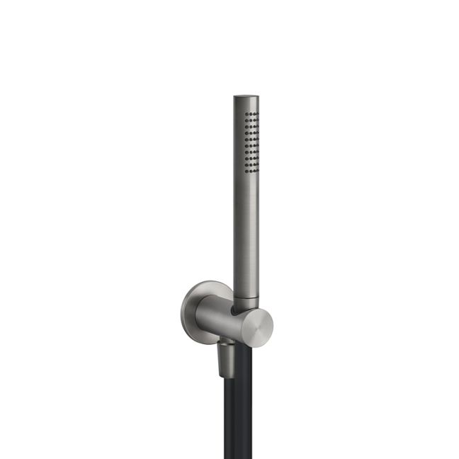 Gessi 316 Душевой комплект, + вывод, держатель, шланг 1,50 м и душевая лейка, steel brushed
