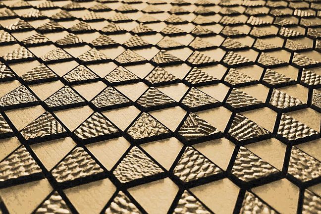 Микромозаика Sergio Savino Clessidra Decorato 30x28 Aurum