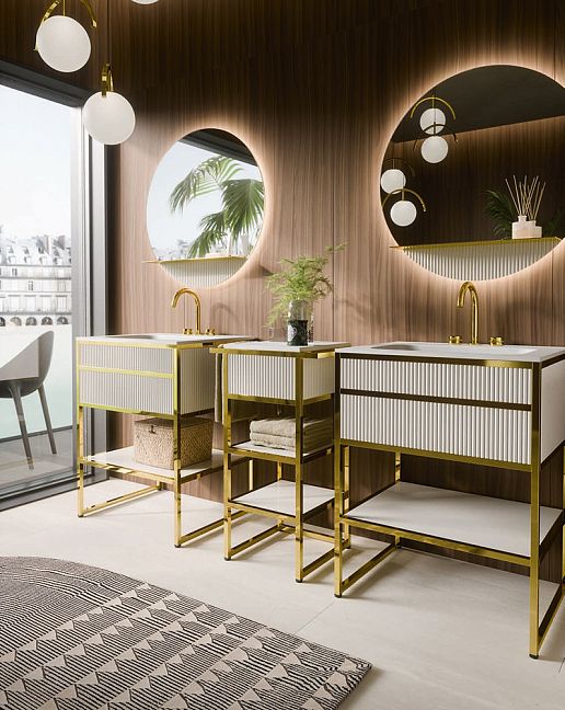 Oasis Academy Комплект Corda Elegance и золото L66 x W53 x H84 cm