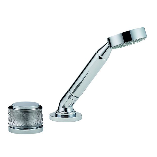 THG Paradise Ручной душ на борт ванны, 2 отв., цвет: хром/хрусталь