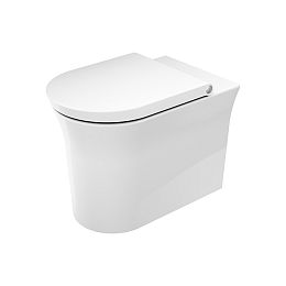 Duravit White Tulip Унитаз напольный 370х580х420 мм, безободковый, слив в стену, цвет: белый купить в Москве: интернет-магазин StudioArdo