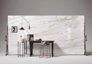 BOOK MATCH "B" CALACATTA GOLD LAPPATO 162x324x1,2