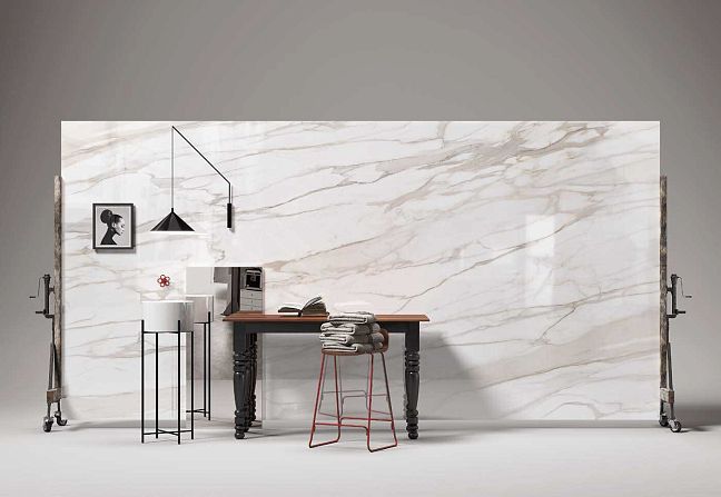 BOOK MATCH "B" CALACATTA GOLD LAPPATO 162x324x1,2