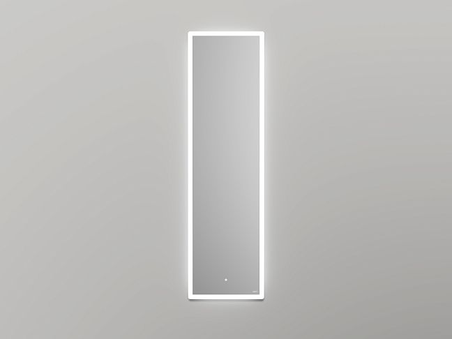 Зеркало для ванной Armonia овальное  с двойной LED подсветкой 450*900*25 mm