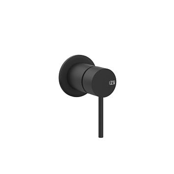 Gessi 316 Смеситель встраиваемый, однорычажный, внешняя часть, Black XL
