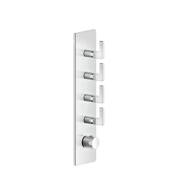 Gessi Inciso Встраиваемый термостатический смеситель на 4 источника, резьба 3/4 (внешние части), хром