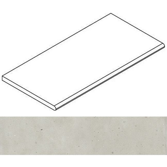 Italon Бордюр из керамогранита Avantgarde Pure Bordo 30x120 Round
