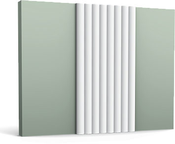 Декоративный элемент Orac Décor W110F HILL гибкий полимер 200,0 x 1,6 x 25,0