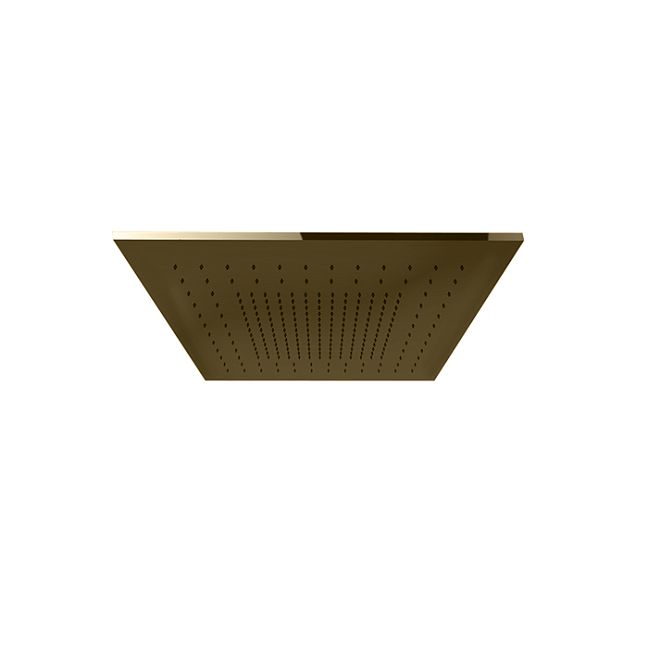 Gessi Minimali/Afilo Накладная панель 500x500 мм., для встраив в потолок душ системы 57501/57503/57901, Nickel PVD