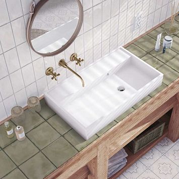 Керамическая плитка Equipe Splendours Green 150*75