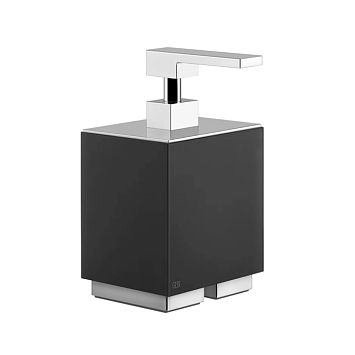Gessi Rettangolo Дозатор для жидкого мыла настольный, хром/черный