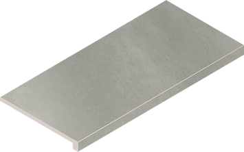 Italon Керамогранитная ступень Terraviva Scalino Ang. DX Grey 33x60 Nat