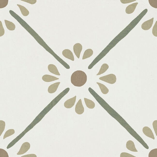 Harmony Керамогранит Provenza Green Flower 22,3x22,3x0,95 Матовый
