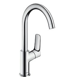 Смеситель для раковины Hansgrohe Logis 71131000, цвет: хром купить в Москве: интернет-магазин StudioArdo