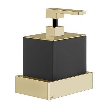 Gessi Rettangolo Дозатор для жидкого мыла настенный черный, Brass Brushed PVD