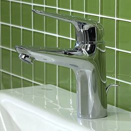 Смеситель для раковины Hansgrohe Novus Однорычажный 100, с донным клапаном, хром купить в Москве: интернет-магазин StudioArdo