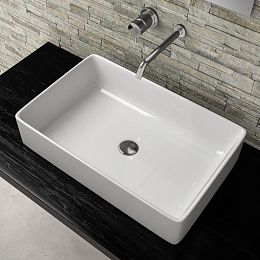 РАКОВИНА  LAVABO TOKYO APPOGGIO RETTANGOLARE    НАКЛАДНАЯ  11 кг   50х38 см купить в Москве: интернет-магазин StudioArdo