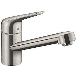 Смеситель для раковины Hansgrohe Focus на 1 отв., цвет: сталь купить в Москве: интернет-магазин StudioArdo