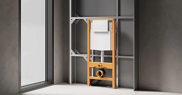 Система инсталляции Puro для подвесныx унитазов