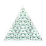 Керамическая плитка Petracers Triangolo Stella Verde Su Bianco 17x17 купить в Москве: интернет-магазин StudioArdo