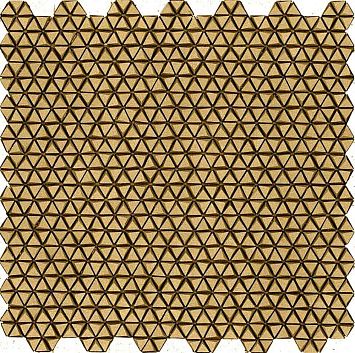 Микромозаика Sergio Savino  29,8x31,1 настенная, цвет: Aurum