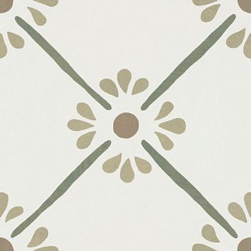 Harmony Керамогранит Provenza Green Flower 22,3x22,3x0,95 Матовый