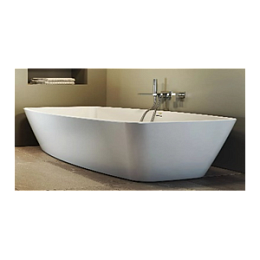 Ванна 170х80хh57 см отдельностоящая, с автоматическим сливом и сифоном, цвет белый, Esprit купить в Москве: интернет-магазин StudioArdo