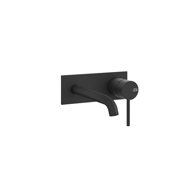 Gessi 316 Встраиваемый смеситель с изливом 147мм (внешние части), Black XL