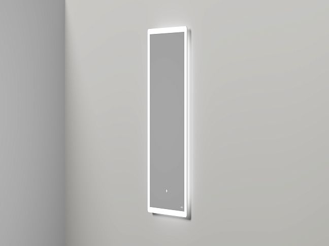 Зеркало для ванной Armonia овальное  с двойной LED подсветкой 450*900*25 mm