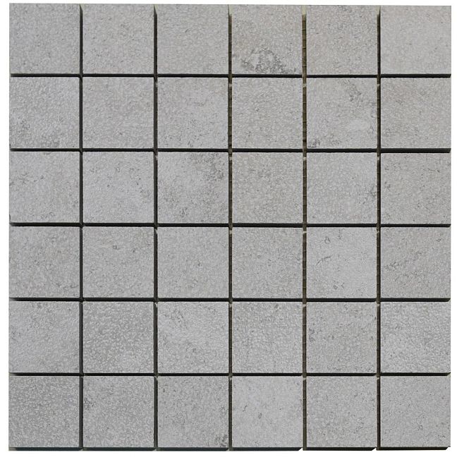 Living Ceramics Керамогранитная мозаика Verso Cross Cut Grey 30x30 Anti-Slip Mos.55