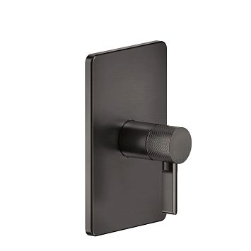 Gessi Inciso Встраиваемый смеситель, на 1 источник (внешняя часть), brushed black metal pvd