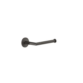 Gessi Anello Держатель туалетной бумаги, вертикальная/горизонтальная установка, Black Metal Brushed PVD