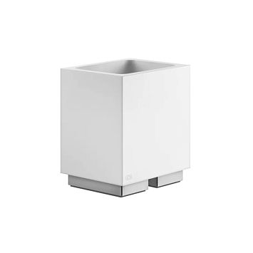 Gessi Rettangolo Стакан настольный, хром/белый