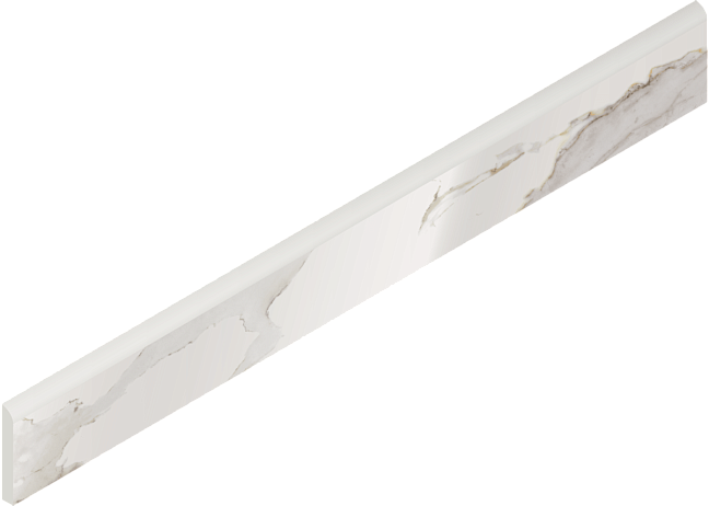 Italon Керамогранитный плинтус Charme Evo Battiscopa Calacatta 7,2x60 Lux Ret