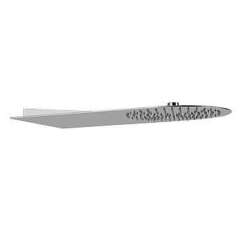 Gessi Tremillimetri Душевая головка для настенного крепления 300х550 мм, Steel Brushed