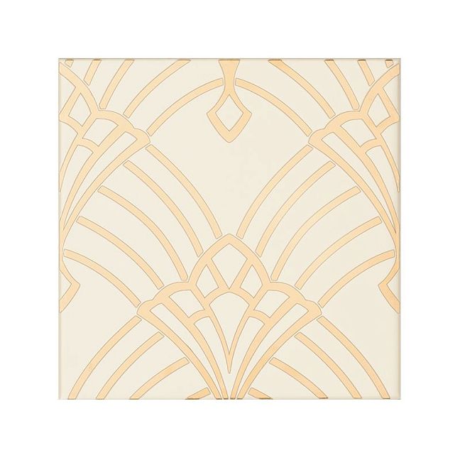 Керамическая плитка Petracers Grand Elegance Rubino Deco Avorio Oro Cromo 20X20
