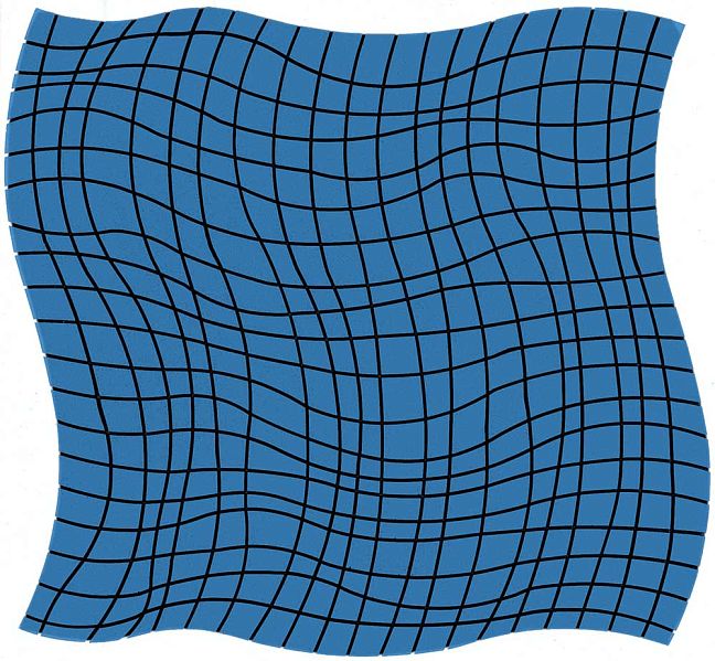 Микромозаика Sergio Savino Volo 28x29,7 Blu