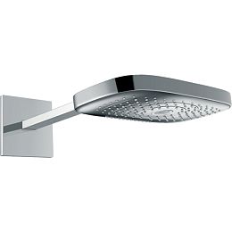 Верхний душ Hansgrohe Raindance Select Е 300 30x19см., настенный, цвет: хром купить в Москве: интернет-магазин StudioArdo