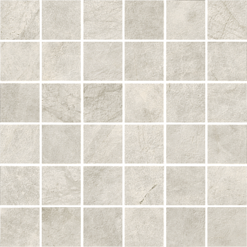 Italon Керамогранитная мозаика Prima Ivory 30x30x0,9 Матовая
