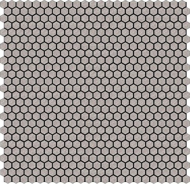 Микромозаика Sergio Savino Esagoni 28,5X30 Aluminium
