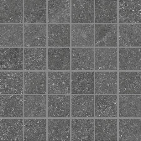 Керамогранит Provenza Salt Stone Mosaico Black Iron Lappato Rett 30x30cm 9.5mm