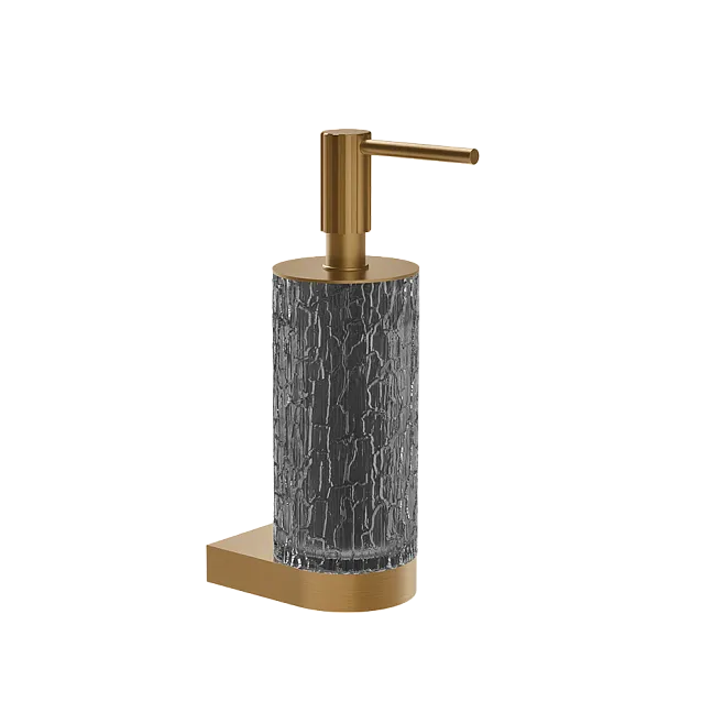 Gessi Incastri Дозатор для жидкого мыла, подвесной, основание окрашено в цвете 726  Warm Bronze Brushed PVD