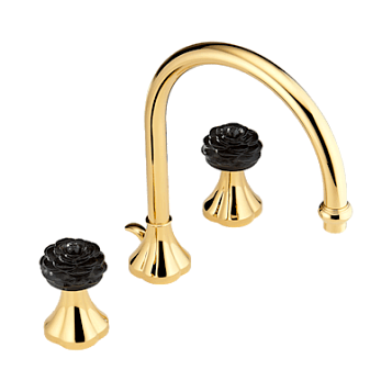 Смесители THG Camelia Black Crystal