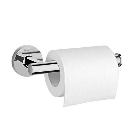 Держатель рулона туалетной бумаги Hansgrohe Logis Universal без крышки, подвесной, цвет: хром