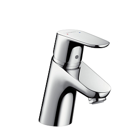 Смеситель для раковины Hansgrohe Focus, с донным клапаном, Цвет: хром купить в Москве: интернет-магазин StudioArdo