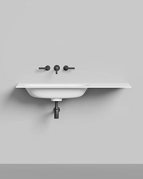 Раковина столешница Onda FLOW OVAL 72