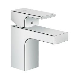 Hansgrohe Vernis Shape Смеситель для раковины однорычажный 70 со сливным гарнитуром хром купить в Москве: интернет-магазин StudioArdo