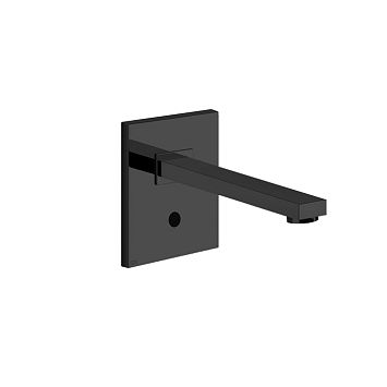 Gessi Rettangolo Смеситель для раковины настенный, электронный, внешняя часть, Black XL