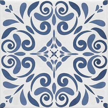 Керамогранит Tonalite Aquarel Decoro Vega Blu 15x15