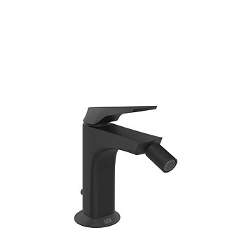 Gessi Ventaglio Смеситель для биде с донным клапаном и соединительными шлангами, Matte Black